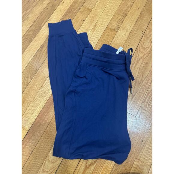 Lululemon size 8 ready to rulu joggers navy blue joggers lulu everyday pants - Picture 7 of 8